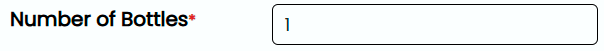 Number of Containers