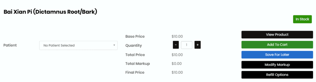 add product to cart