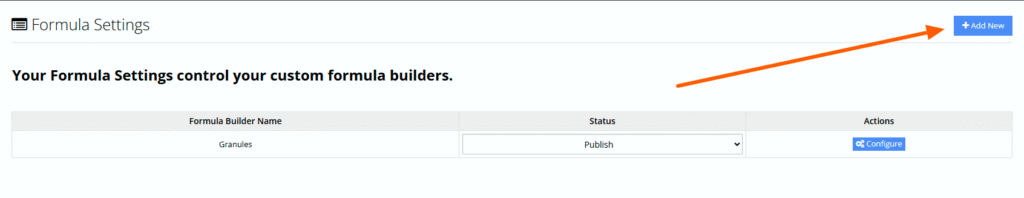 Create a New Formula Builder 1 add new formula builder 1