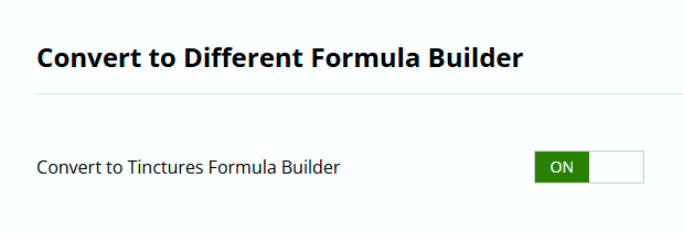 Converting 3 convert formula builders