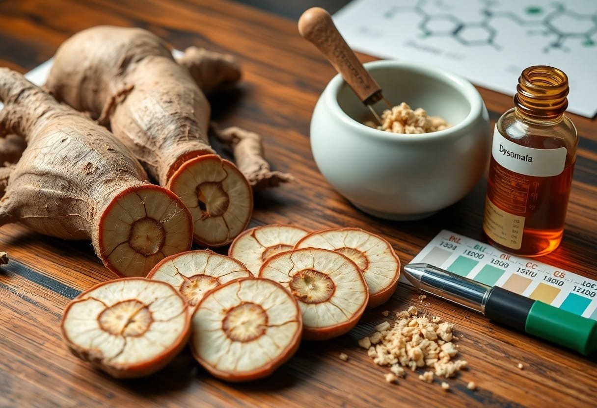 Ba Jiao Lian (Dysosma Root) - Toxic Herb for Tumors and Stubborn Masses 3 ba jiao lian toxic herb for tumors pyf