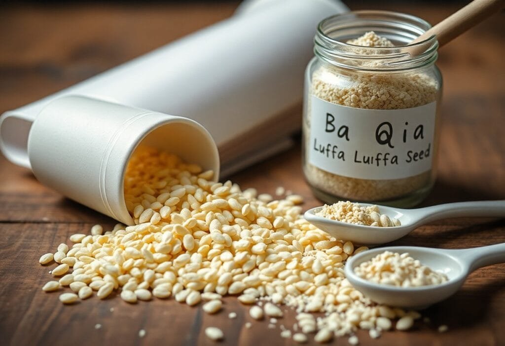 ba qia luffa seed cooling herb for heat and phlegm afv