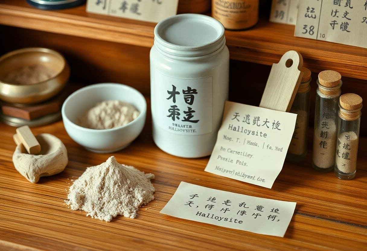 halloysite astringent mineral for diarrhea and bleeding khf