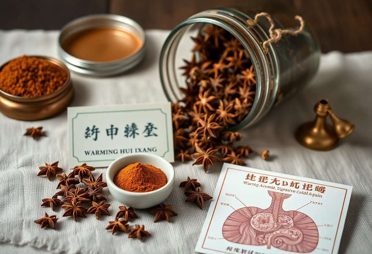 star anise warming aromatic for digestive cold sci