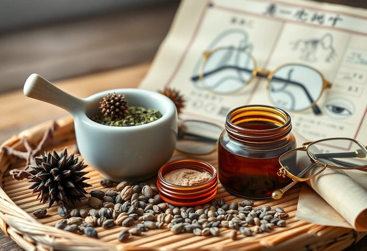 Bai (Ci) Ji Li (Tribulus Fruit) - Vision-Enhancing Herb for Liver Wind and Headaches 2 tribulus fruit vision liver wind headaches hnw