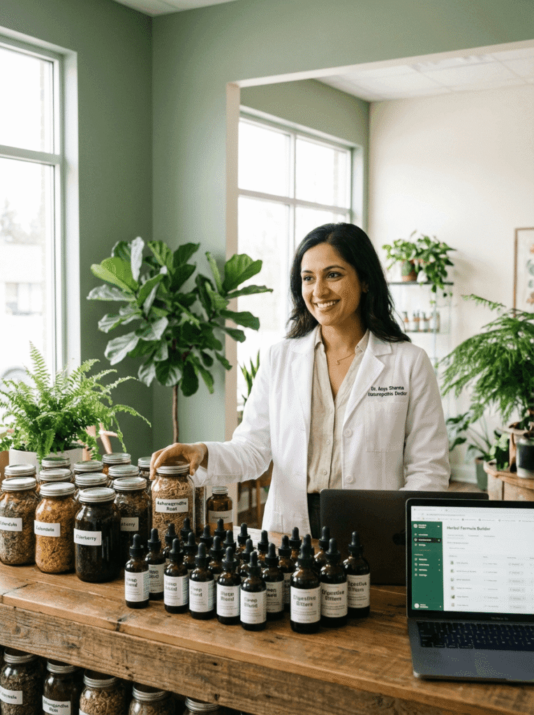 herbal dispensary software for herbalists