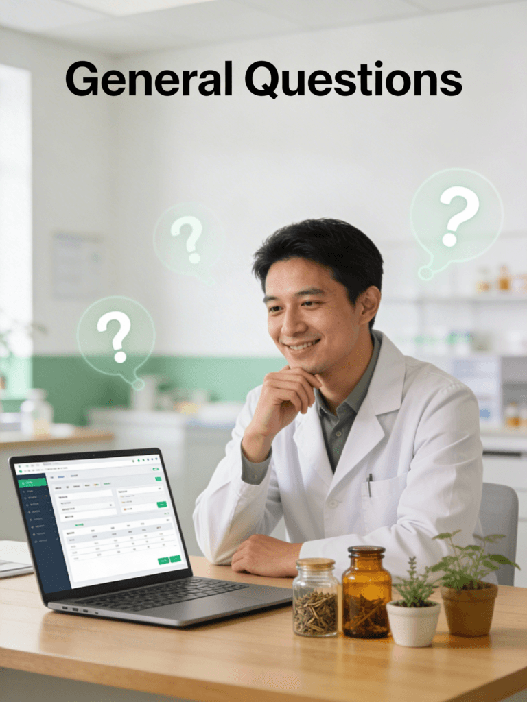 herbal dispensary software FAQ