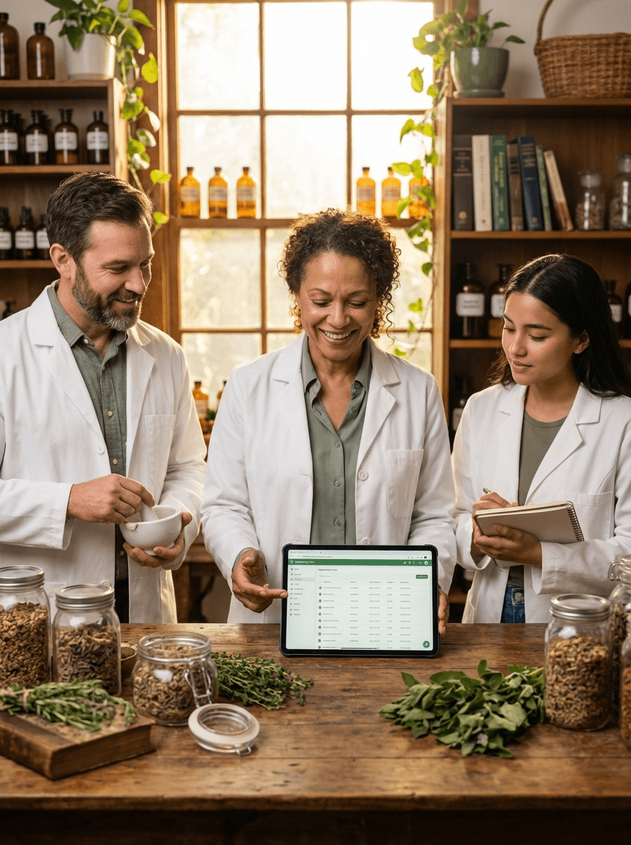 herbal dispensary software company